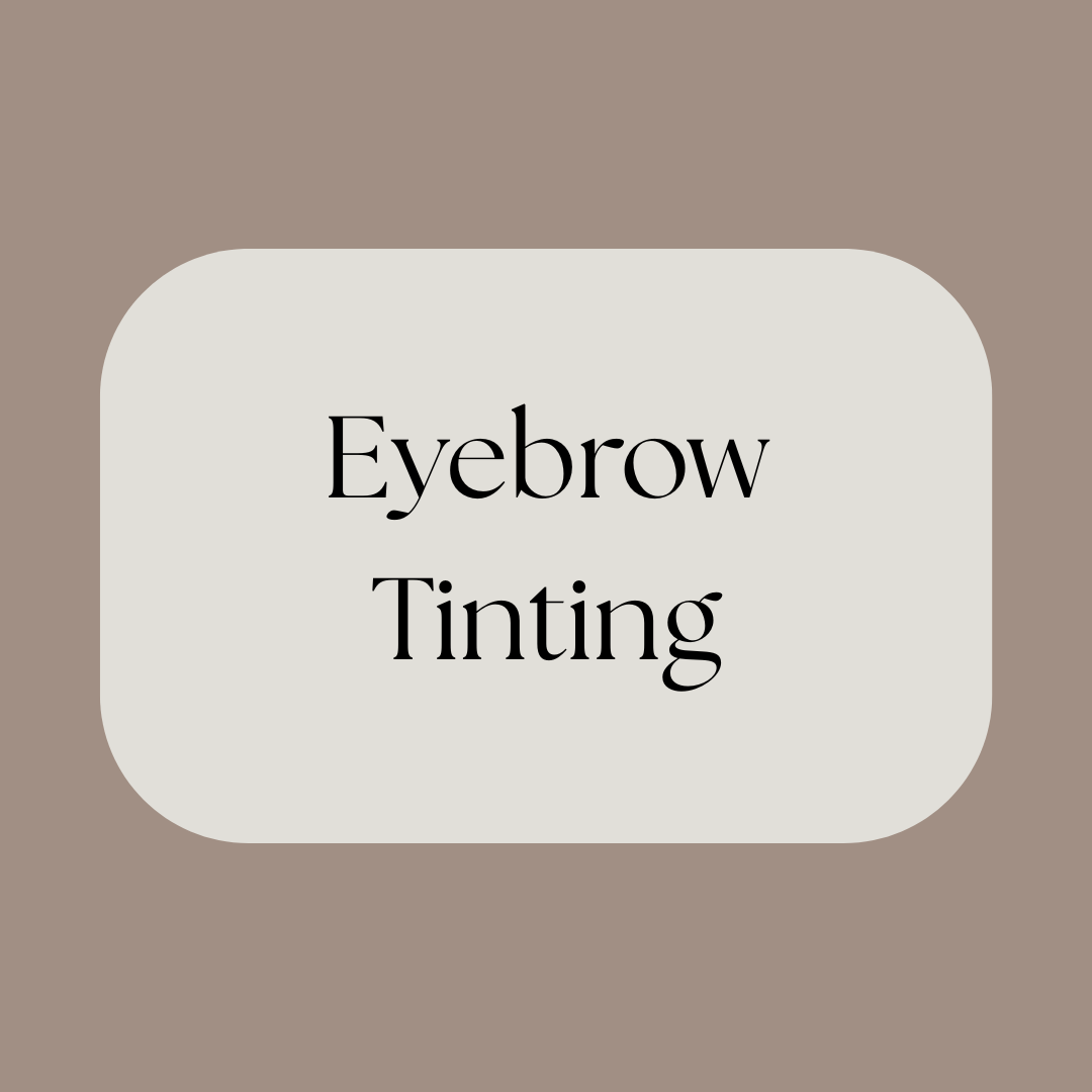 Eyebrow Tinting